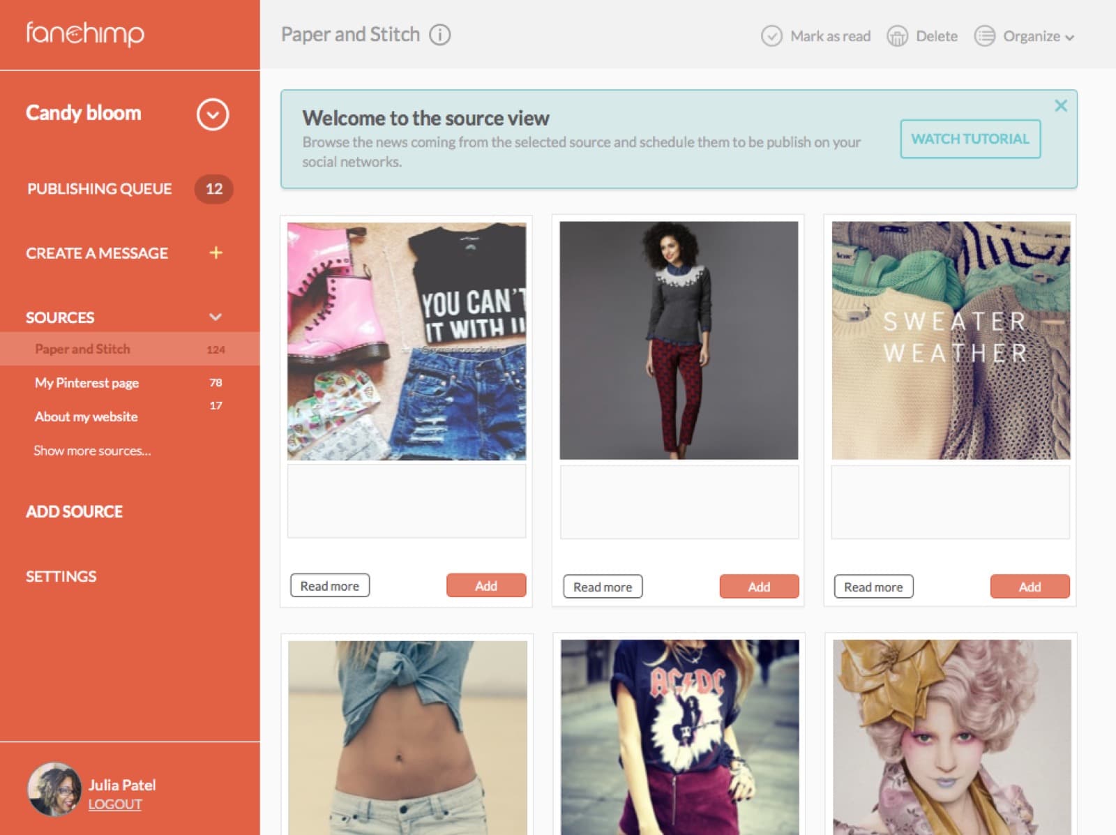 First look at a source